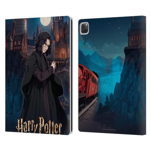 Étui en cuir Harry Potter Severus Snape de qualité pour Apple iPad Pro 12.9 finitions premium
