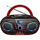 Silva Schneider MPC 19.4 USB CD-Radio UKW AUX, CD, USB Schwarz, Rot, 1901851