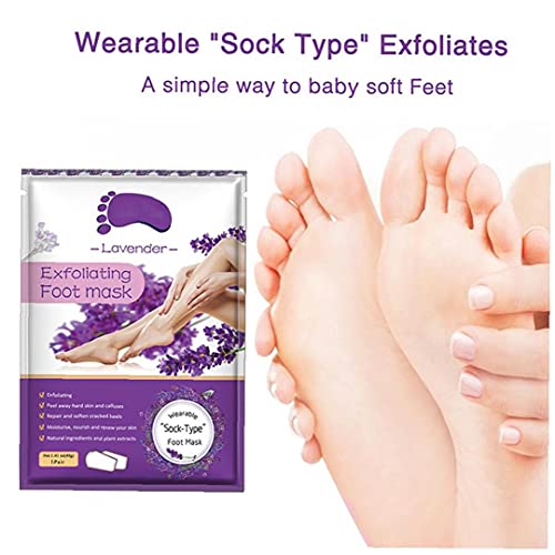 Voetverzorging, 3 Pack Foot Peel Face-Cover Callus Dode Huidcellen Remover Exfoliator Moisturizing Whitening Baby Zachte… - Image 4