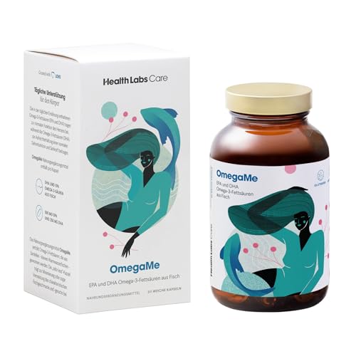Premium Omega 3-1000mg Fischöl Omega3 - triglyceride Omega 3 öl - 500mg EPA und 250mg DHA - 60 Kapseln - fish oil supplements