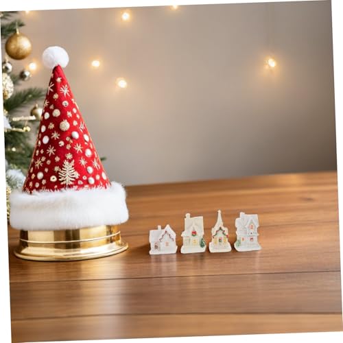 Mini maisons de village de Noël pour décorer facilement les petits espaces - 6