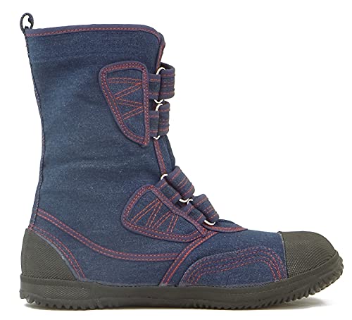 Steel Toe Safety Boots Denim Blue3