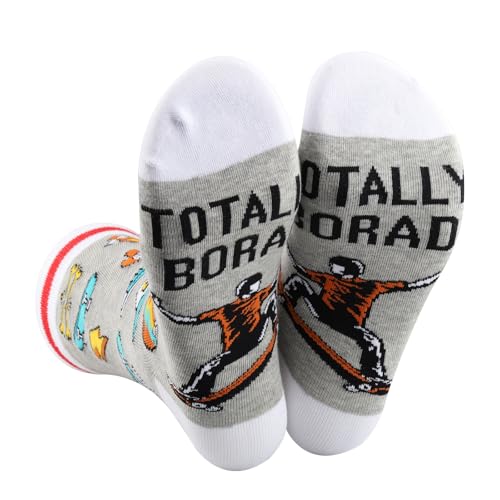 Chaussettes de skateboard pour skateur et coach idee cadeau originale coton sport