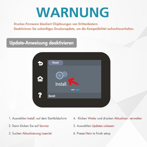 207X 207A M283fdw Toner Cartridge With Chip for HP 207X 207A Color Laserjet Pro MFP M283fdw M255dw M282nw M283fdn M255nw W2210X W2211X W2212X W2213X M283 M255 M282 - Black Cyan Yellow Magenta 4-Pack - Image 4