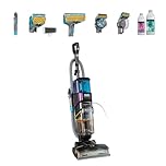 Shark CarpetXpert HairPro Pet Carpet Cleaner, Anti-Tangle & Clog, Built-In StainStriker Spot Cleaner, Removes Tough Stains & Odours, Carpets & Upholstery, 5 Tools, 2 Cleaning Formulas, 1000W, EX300UK