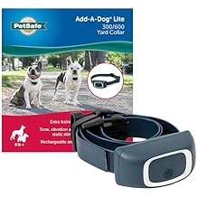 PetSafe Add-A-Dog Remote Training Collar Smaller Version for Small or Medium Dogs Choose from Tone, Vibration, or 15 Levels of Static Stimulation Waterproof and Durable Rechargeable