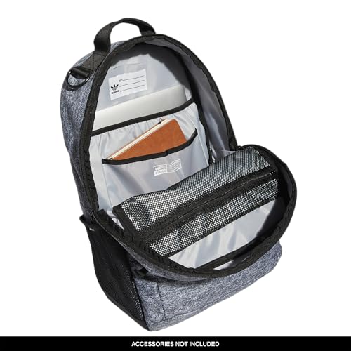 adidas Originals National 2.0 Backpack, Jersey Onix Grey/Black/White, One Size2