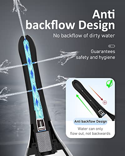 Enema Douche Anti Back-Flow, Amal Douche Connected To Shower Hole,Enema Bulb With 7 Spouts, Reusable Enima Vaginal Cleaner Kit For Men Women #TOP2