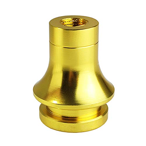 Cuztom Tuning M10 X 1.5 Thread Size Aluminum Gear Shifter Knob Shift Boot Retainer Adapter - Gold