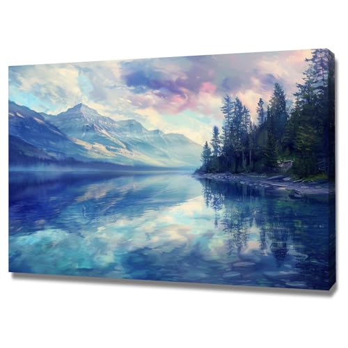 Décoration murale imprimée paysage 50x70cm framed pour maison et bureau