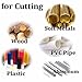 6Pcs High Speed Steel HSS Saw Disc Wheel Cutting Blades Mini Circular Saw Blade Set Rotary Tools with (3.175mm) 1/8