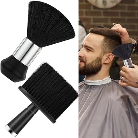 DILUSILK Neck Duster Brush for Hair Cover