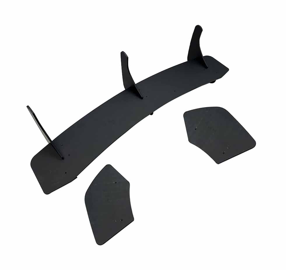 Divisor AleróN Difusor Labio para Scirocco R 2015-2016, Coche Parachoques Trasero Labio Diffuser Placa Alerón Divisor Protector Accesorios
