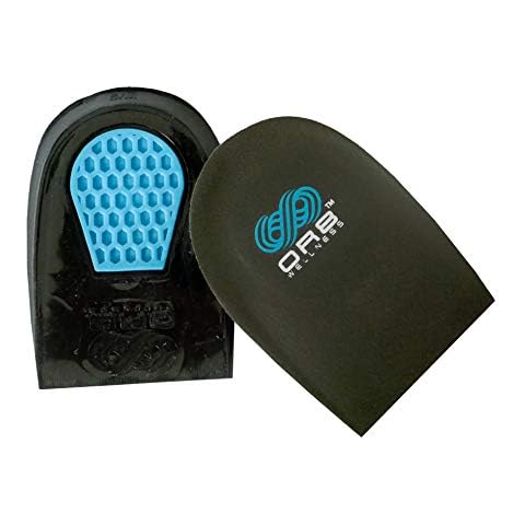 Plantar Fasciitis Achilles Tendonitis Gel Heel Shock Pad Insert. Supports Heel. Shock Absorbing Insole Comfort Cushion Cover