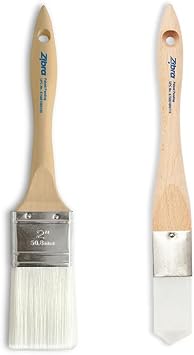 Zibra 2 Pc Bundle for Pros, Flat Surfaces, Walls and Doors, Cutting in, Comfort Handle, for All Paints and Stains