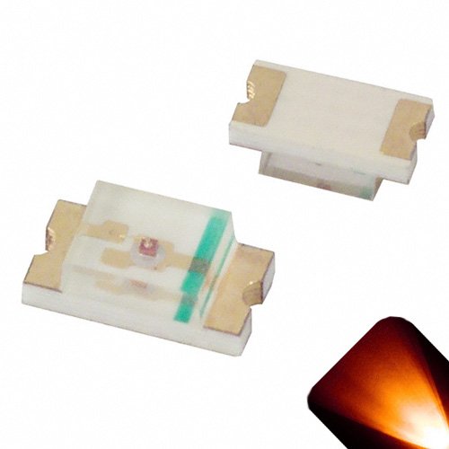 1206 SMD Amber/Orange - Ultra Bright LED (Pack of 100)