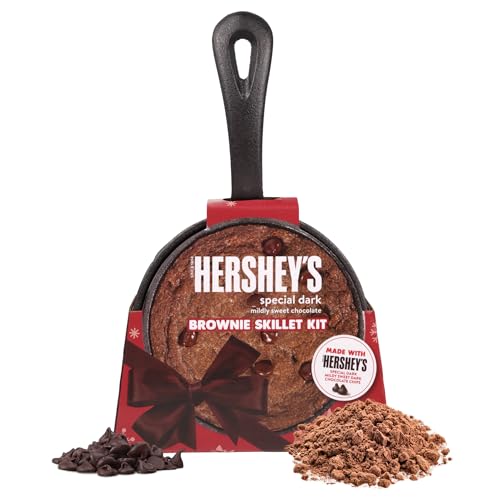 Galerie Small Cast Iron Skillet with Hershey’s Special Dark Brownie