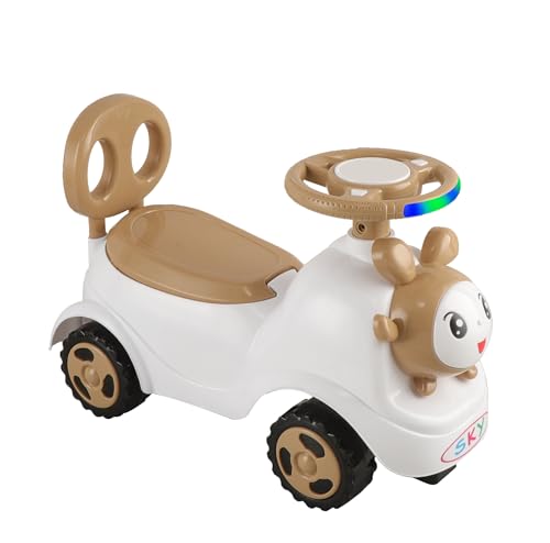 Image of JoyRide Sky Ride-On Baby /Kids Ride for Boys & Girls 1-3 Years Brown