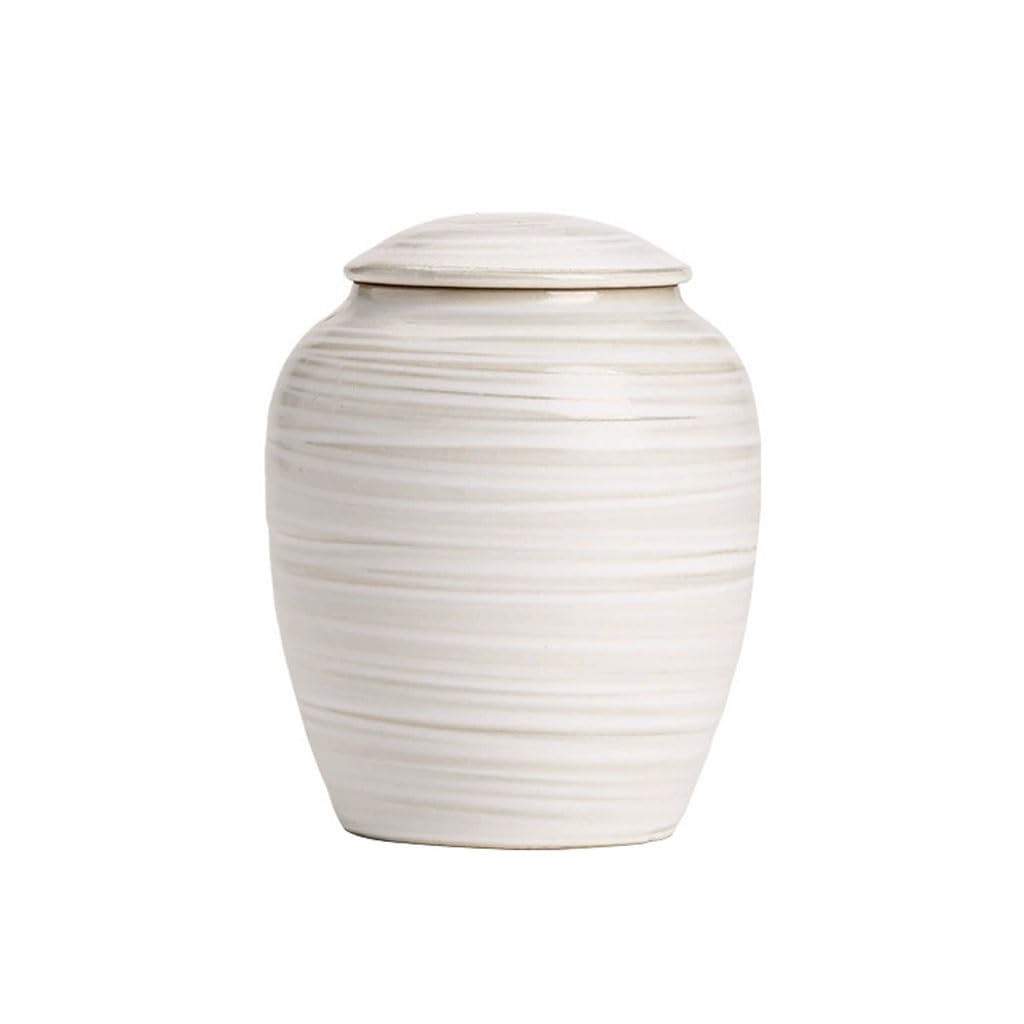 ENGENDER Tea Storage Jar General Household Loose Tea Packaging Can Retro Ceramic