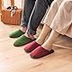 GURGER Unisex Gästehausschuhe Set Waschbar Antirutsch Hochwertige Filz Gästepantoffeln Hausschuhe für Gäste Set, 8er Set