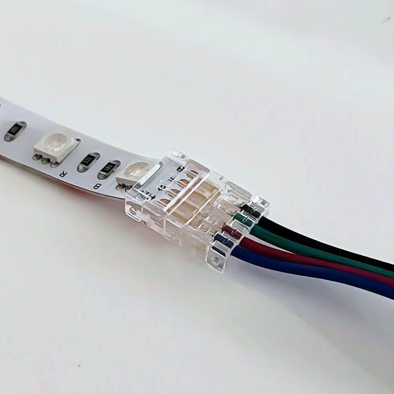 SILAMP Connecteur Simple pour Ruban LED RGB 10mm IP20