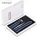 Fullmosa 18mm Leather Watch Bands Compatible with Garmin Vivoactive 4S/Vivomove 3S/Active S/Venu 2S/Move 3S, Huawei Watch 1st,Dark Blue