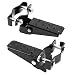Iycorish Nuevo 1 Par Accesorios de Bicicleta Motocicleta de Acero Negro Pedal...