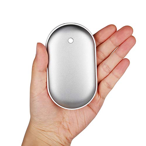 Lukang Hand Warmer, Rechargeable Hand Warmer Reusable for Outdoor Office Heat Therapy, Electric