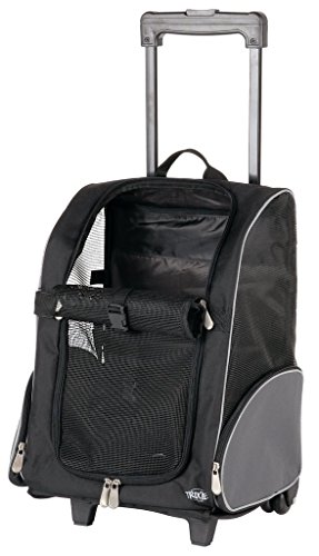 Trixie 2880 Trolley, 32 × 45 × 25 cm, schwarz/grau