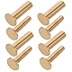 MAGICLULU 4-teiliges Set Kupfernieten Griffnieten Set Zur Herstellung Von Metallbefestigungen Für Holzgriffe Restaurierungswerkzeug