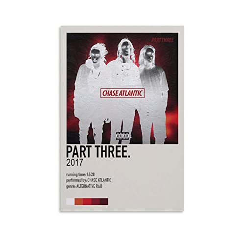 Chase Atlantic Part Three 2017 poster sur toile 40x60cm sans cadre decoration murale