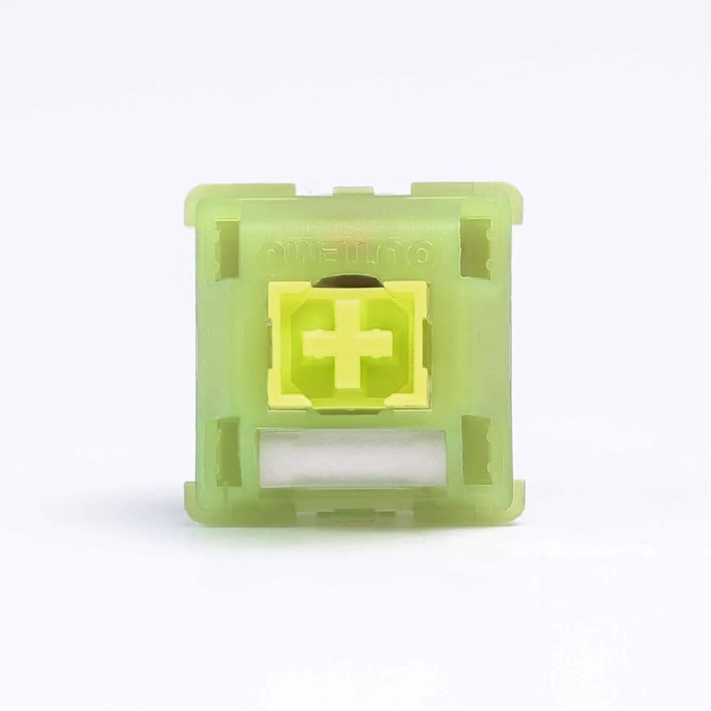 Outemu Lime V3 Switch, Silent Tactile Pre-Lubed Switch for Mechanical Keyboard(90PCS)