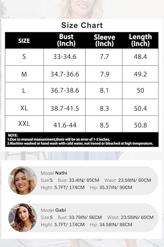 KILIG Summer Dresses for Women UK Short Sleeve Maxi Dress Ladies Pleated Long Dress with Pockets for Beach Vacation Purple Red, XL - Image 6