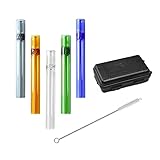 5 Pieces Tubes 12mm OD 2mm Think with Box and Cleaning Brush