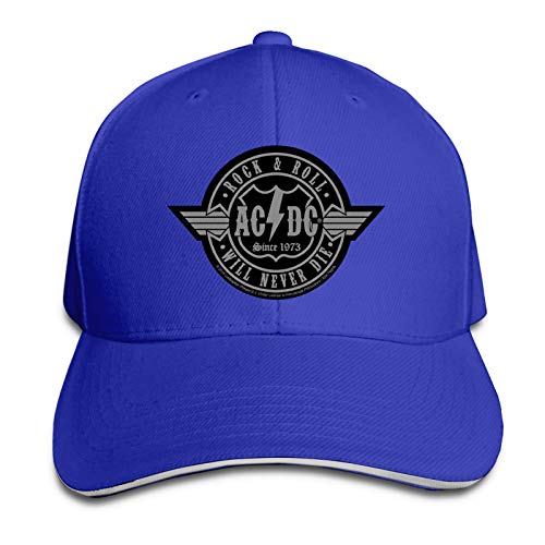 GAMSJIM gtvdtv Gorra de béisbol de Camionero Tipo sándwich Ajustable para Hombre para Mujer Blue Cover