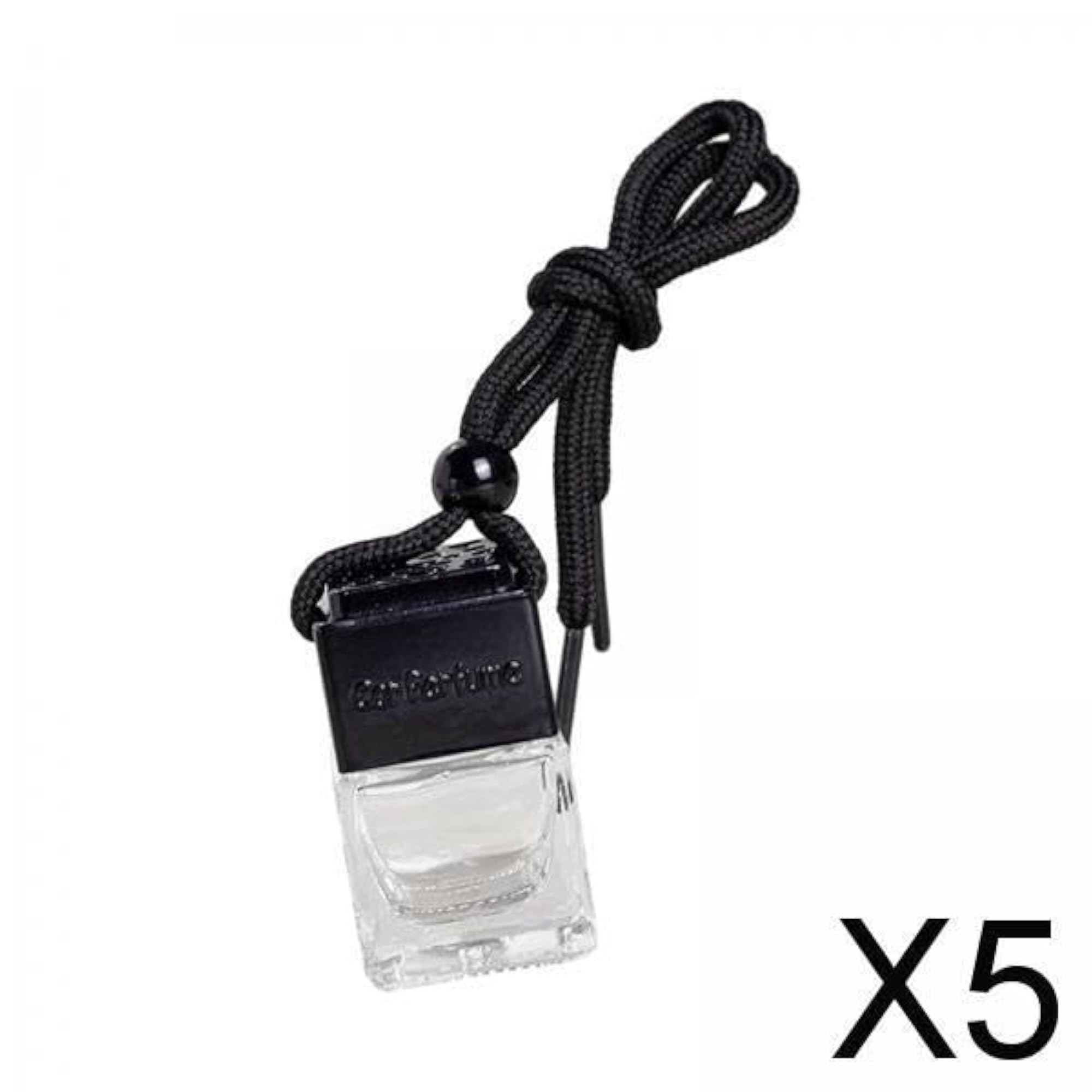 5x Empty Car Diffuser Pendant Perfume Bottle, Auto Fragrance