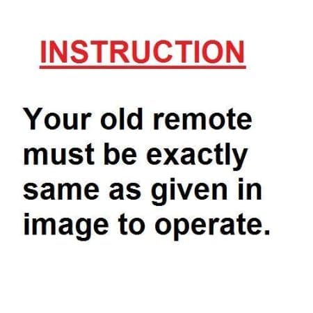 Image of Videocon d2h Remote Original Old Model Set Top Box | Compatible for HD Box (Non Voice | Not RF) (Exactly Same Product Will Work Only) (Videocon d2h Old)..