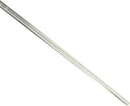 Duco USA-Made 1/8" Clear Acrylic Rods - 4 Pack of 36 Inch Plastic Dowel Rods for Crafts, Cake Topper Sticks, DIY Models, Acrylic Poles, Plant Stakes - Shatter-Resistant Clear Plexiglass Rods