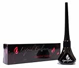 Coastal Scents Liquid Eyeliner, Jet, 0.50 Ounce