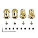 FMingNian 4 PIÈCES HUX HUX HUX HUX HUX HUX Adaptateur DE Mouline DE BAISON DE 5MM À 12MM for WPL B14 B16 B24 B36 C14 C24 MN D90 D91 RC Pièces de Rechange de Voiture (Couleur : 1set)