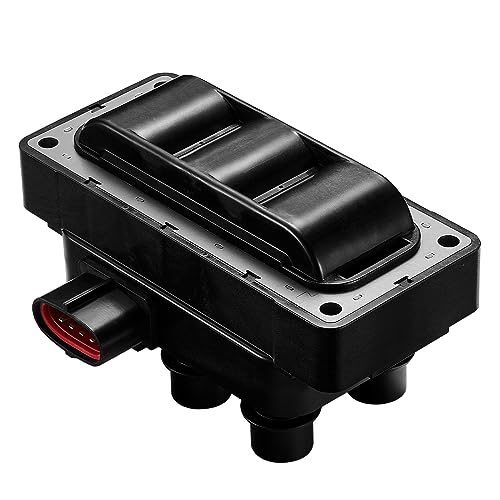 Image of BDFHYK Ignition Coil Pack F508 Compatible with Ford F150 1997 Explorer Sport Trac Mustang Aerostar Ranger Taurus Mazda 626 B3000 Mercury Mountaineer 3.0L 4.0L L4 V6 Coil for FD480 Set of 1