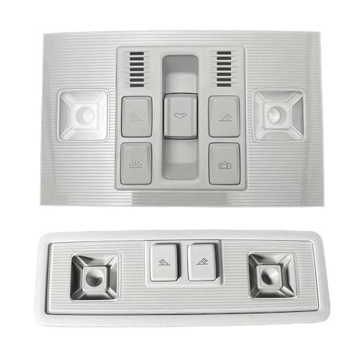 Lámpara LED para techo VW Golf MK7 y Tiguan plafón de lectura interior gris con pieza 5NG947105A