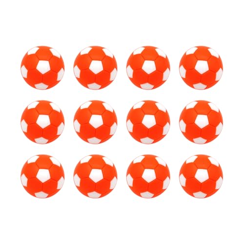 Balles de baby-foot de rechange de 28 mm en lot de 12 pour table de jeu
