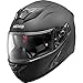 Produktbild Nexo Integralhelm Motorradhelm Helm Motorrad Mopedhelm Fiberglas, Kinn-, Kopfbelüftung, Doppel-D-Verschluss, Sonnenblende, matt Schwarz, M