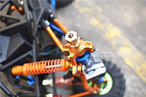 Miniatura 2 de Adaptadores hexagonales de rueda de latón de 0.669 in para Axial Wraith  RR10 Bomber  SMT10-4Pc Set