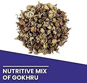 Miniatura 4 de Gokhru Polvo 3.53 oz, Pack de 1 Gokshura  Tribulus terrestris  Gokharu caltrops