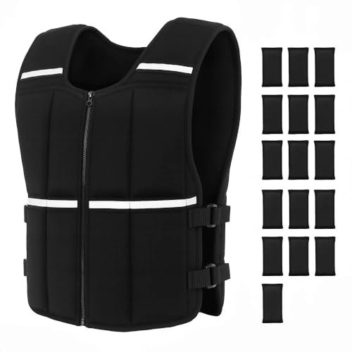 Adjustable 2–35 lbs Soft Weighted Vest