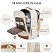 LOVEVOOK Laptop Backpack Purse for Women Fashion Travel Backpack 17 Inch Large Laptop Bag Casual Computer Daypack for Teacher Nurse