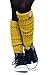 YELETE Fashion Mic Kids Fun and Cute Legwarmers - Flower (kids one size, yellow)