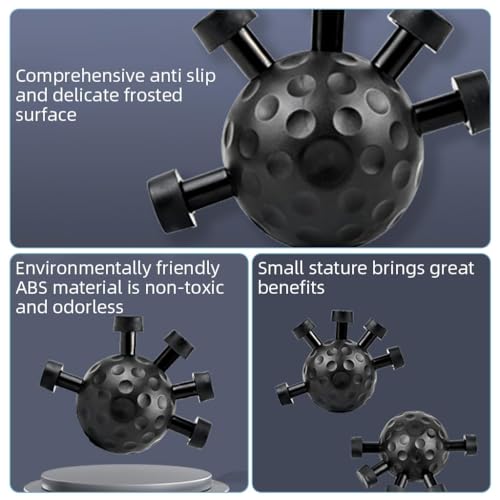 Image of Eagle Claw Hand Grip Strengthener Ball, 20-45KG Resistance, Ergonomic Finger Exerciser for Athletes, Climbers, Musicians, Stress Relief, Therapy, Grip Training